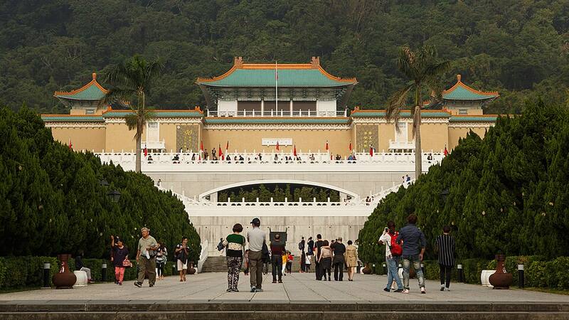 国立故宫博物院:故宫博物院外观
