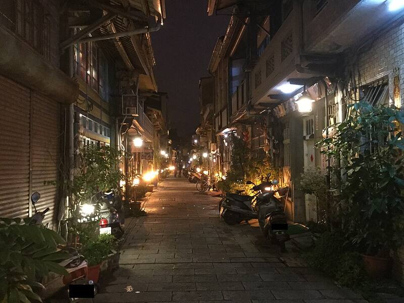 神农街:夜晚的神农街