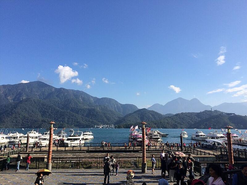 日月潭:水社码头