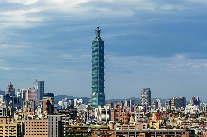 台北101:台北101与天际线