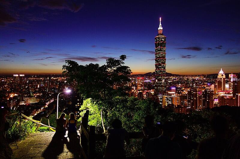台北101:台北101夜景