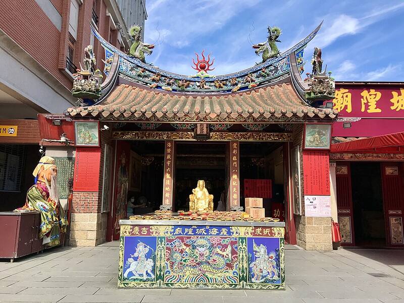 霞海城隍庙:庙宇外观